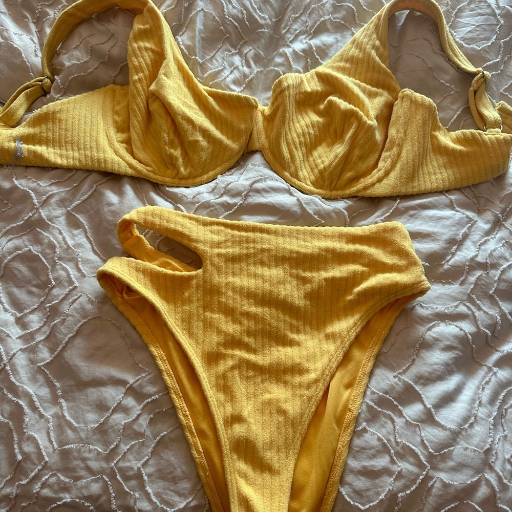 Abercrombie Terry cloth bikini